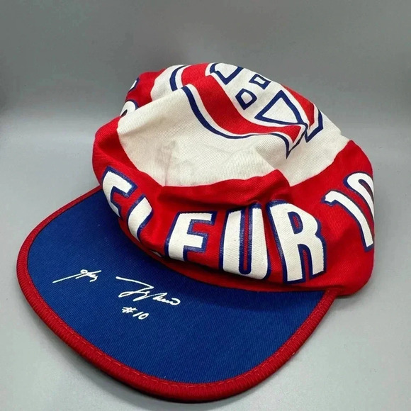 NHL Other - Vtg Montreal Canadiens  Guy Lafleur Painters Hat - RARE